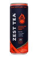 Zest Tea: ZestTea-12oz-Tea-SparklingMasalaChai-Front