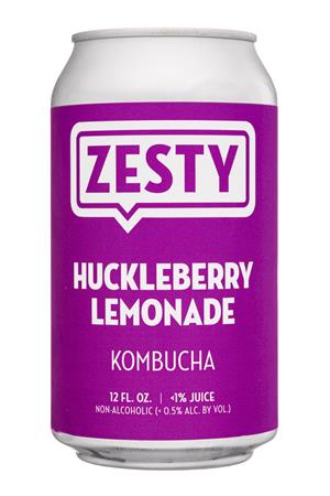 Zesty Booch: Zesty-12oz-2021-HardKombucha-HuckleberryLemonade