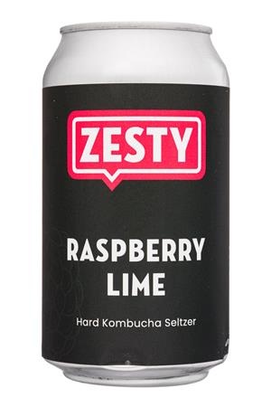 Zesty Booch: Zesty-12oz-2021-HardKombucha-RaspLime