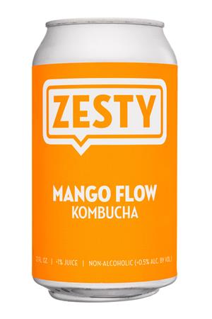 Zesty Booch: Zesty-12oz-2021-HardKombucha-MangoFlow