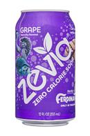 Zevia Ferdinand: Zevia-12oz-ZeroCalSoda-Grape-Front