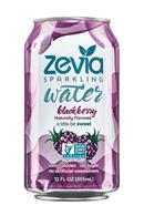 Zevia Sparkling Water: Zevia-12oz-SparklingWater-Blackberry-Front