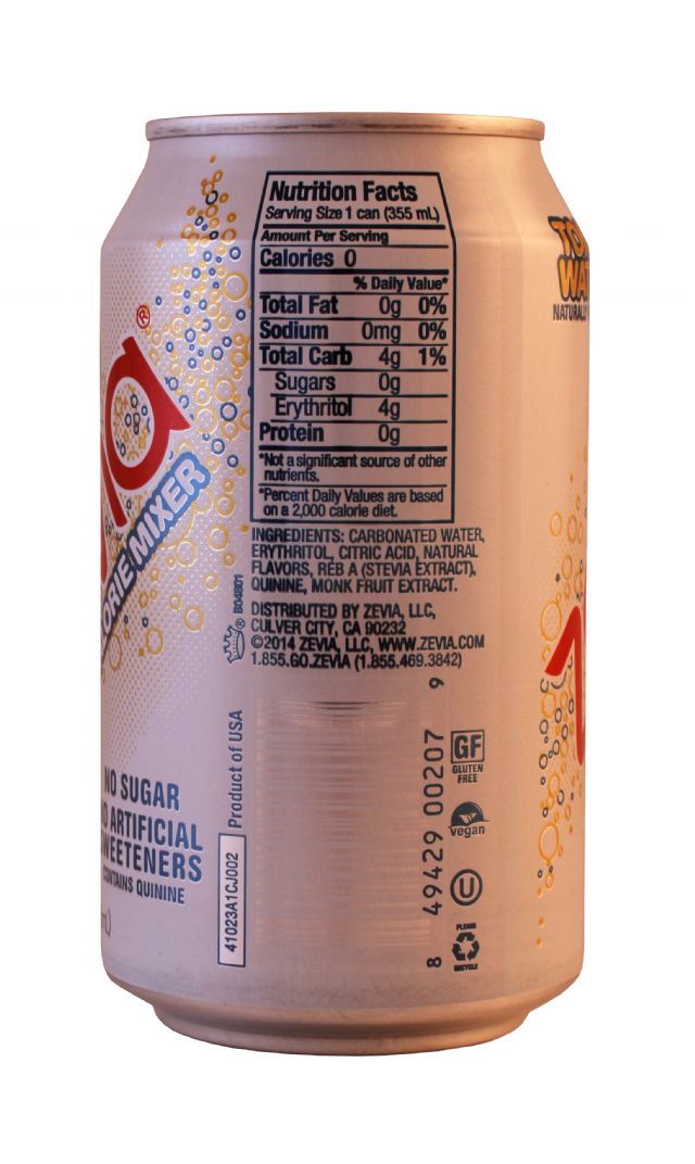 Zevia: Zevia TonicWater Facts