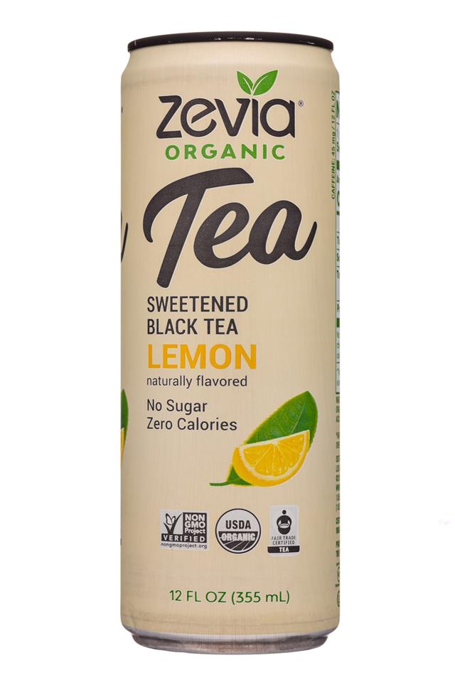 Zevia: Zevia-12oz-BlackTea-Lemon-Front