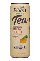 Zevia: Zevia-12oz-BlackTea-Peach-Front