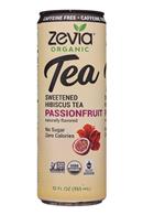 Zevia: Zevia-12oz-HibiscusTea-Passionfruit-Fornt