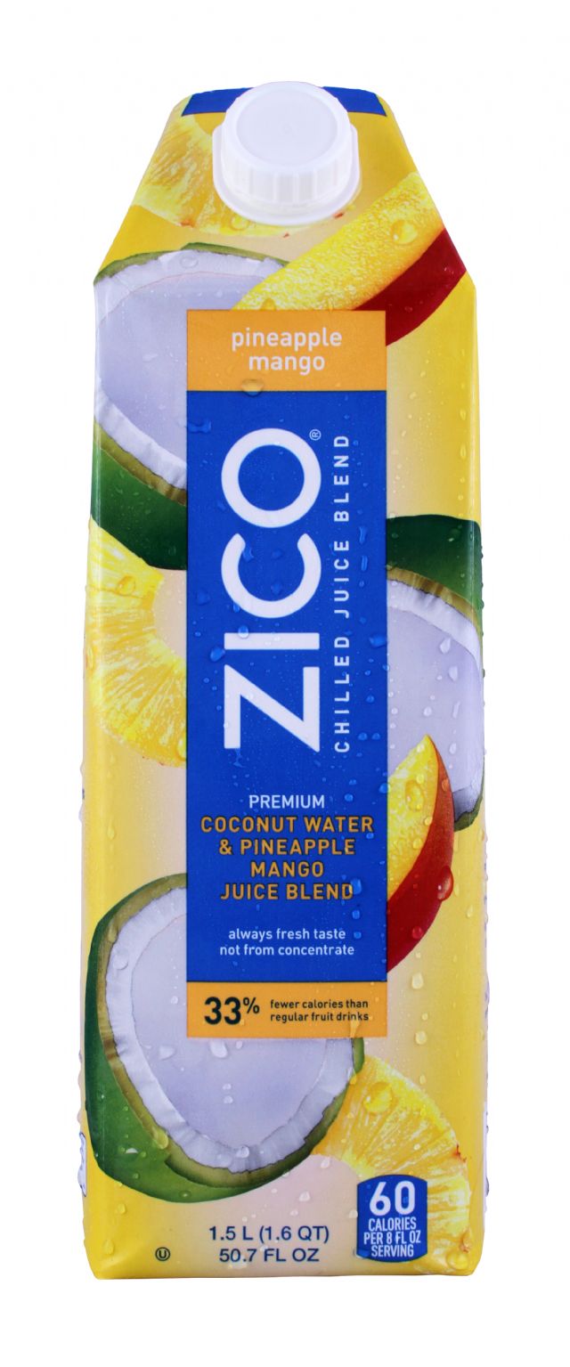 ZICO Chilled Juices: Zico Pineapple Front