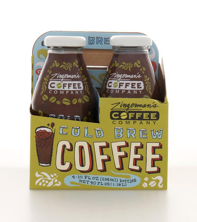Zingerman's Coffee Company: ZingermansCoffeeCo ColdBrew4Pack Front