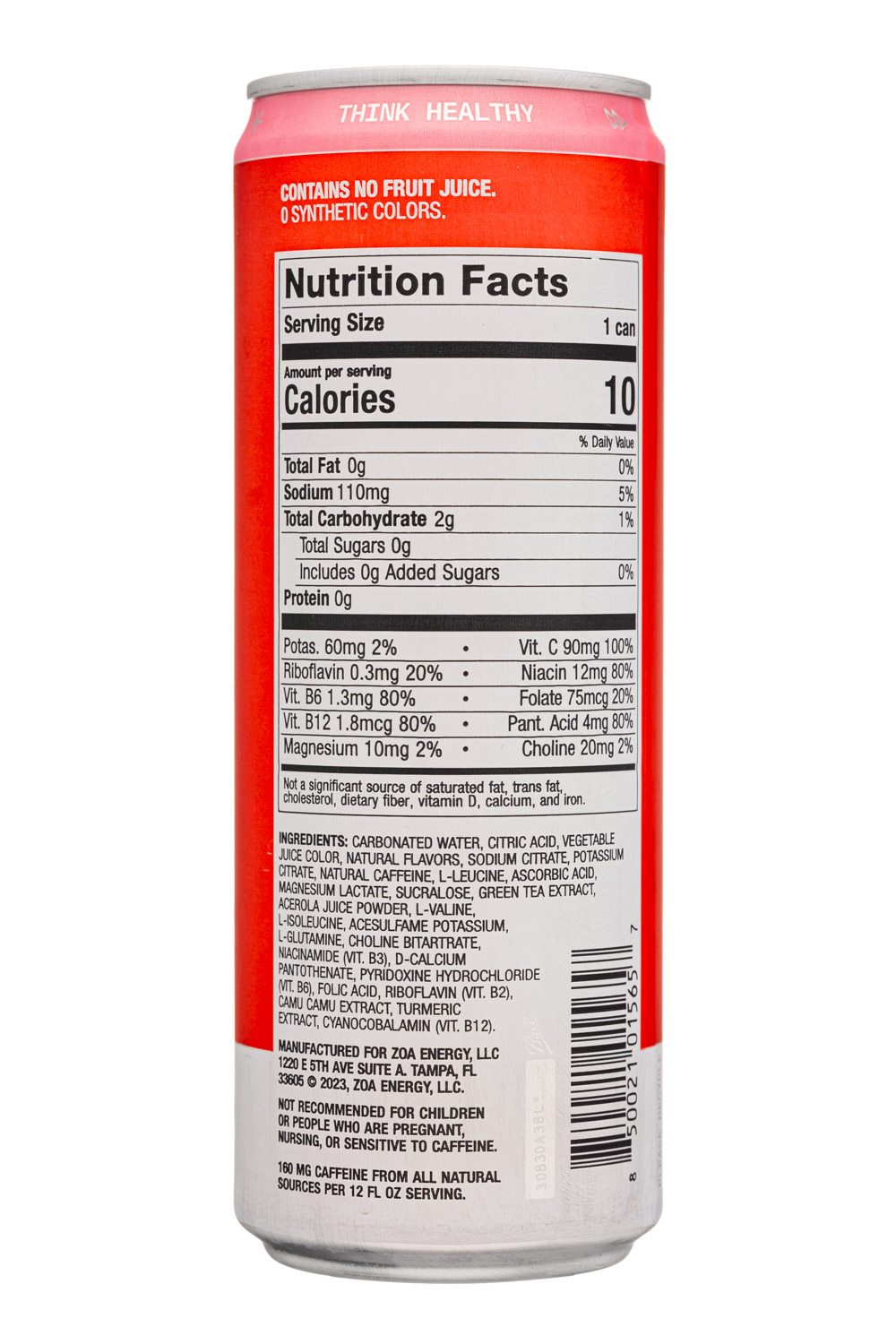 ZOA: Zoa-12oz-2024-ZeroSugar-StrawbWater-Facts