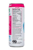 Zola Organic Hydrating Energy Drink: Zola-12oz-OGHydratingEnergy-SparkingCoconut-OragonFruit-Facts