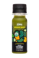 Veggie Shot: Kale Cucumber Jalapeno